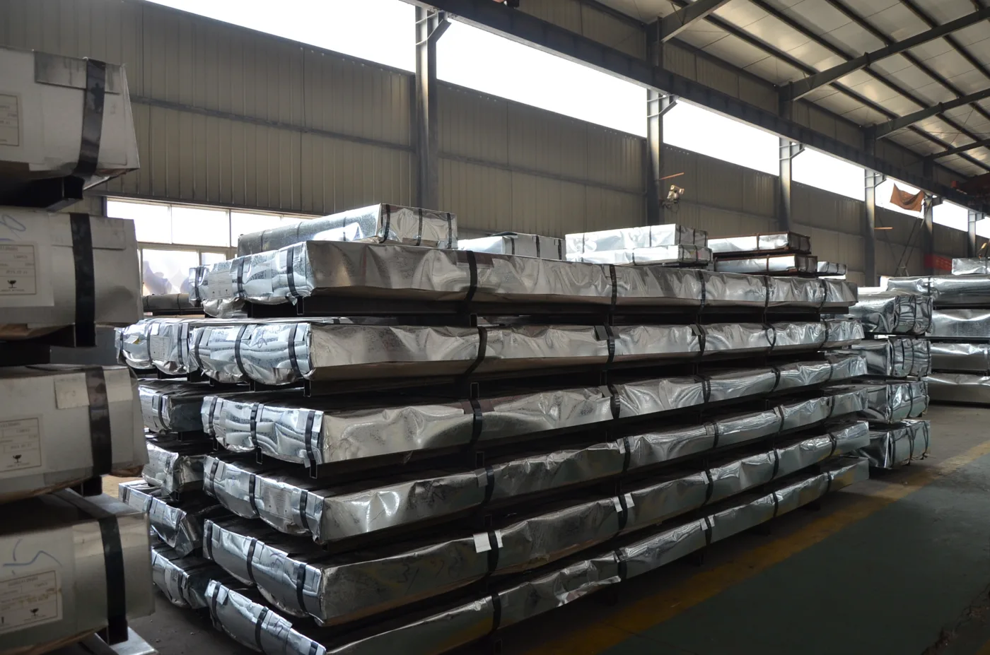 Galvanized roofing sheet